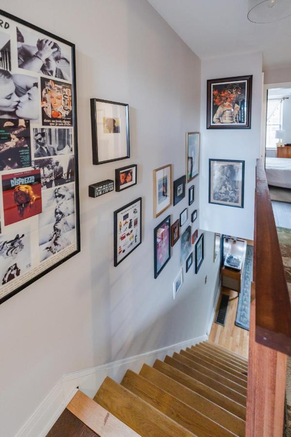 Bedroom In Thoughtfully Decorated East Passyunk Home Philadelphia Exterior photo